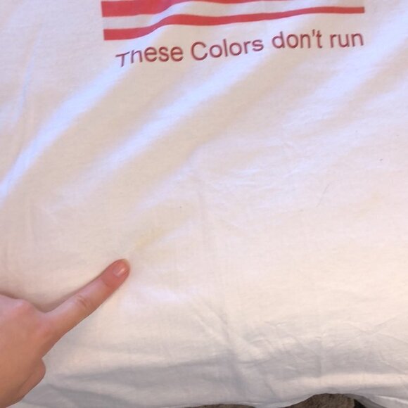 FRUIT of the loom usa patriotic graphic t shirt - Picture 3 of 5